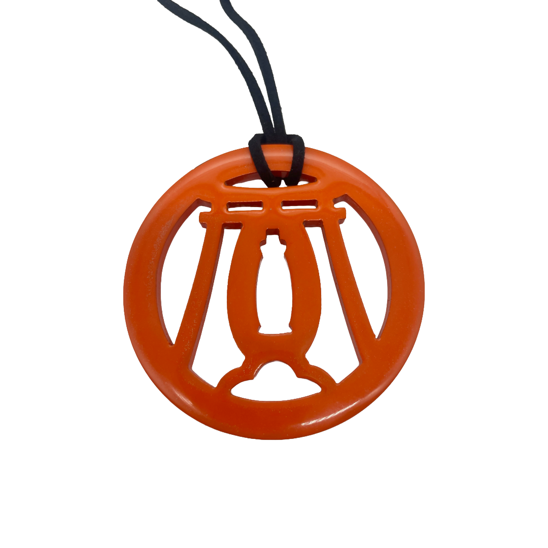 Tsuba Kette Orange