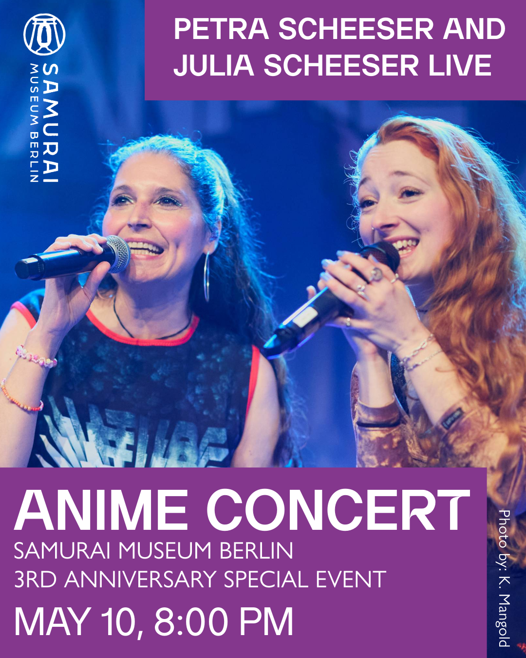 Konzert 10.05. - Petra Scheeser und Julia Scheeser Live