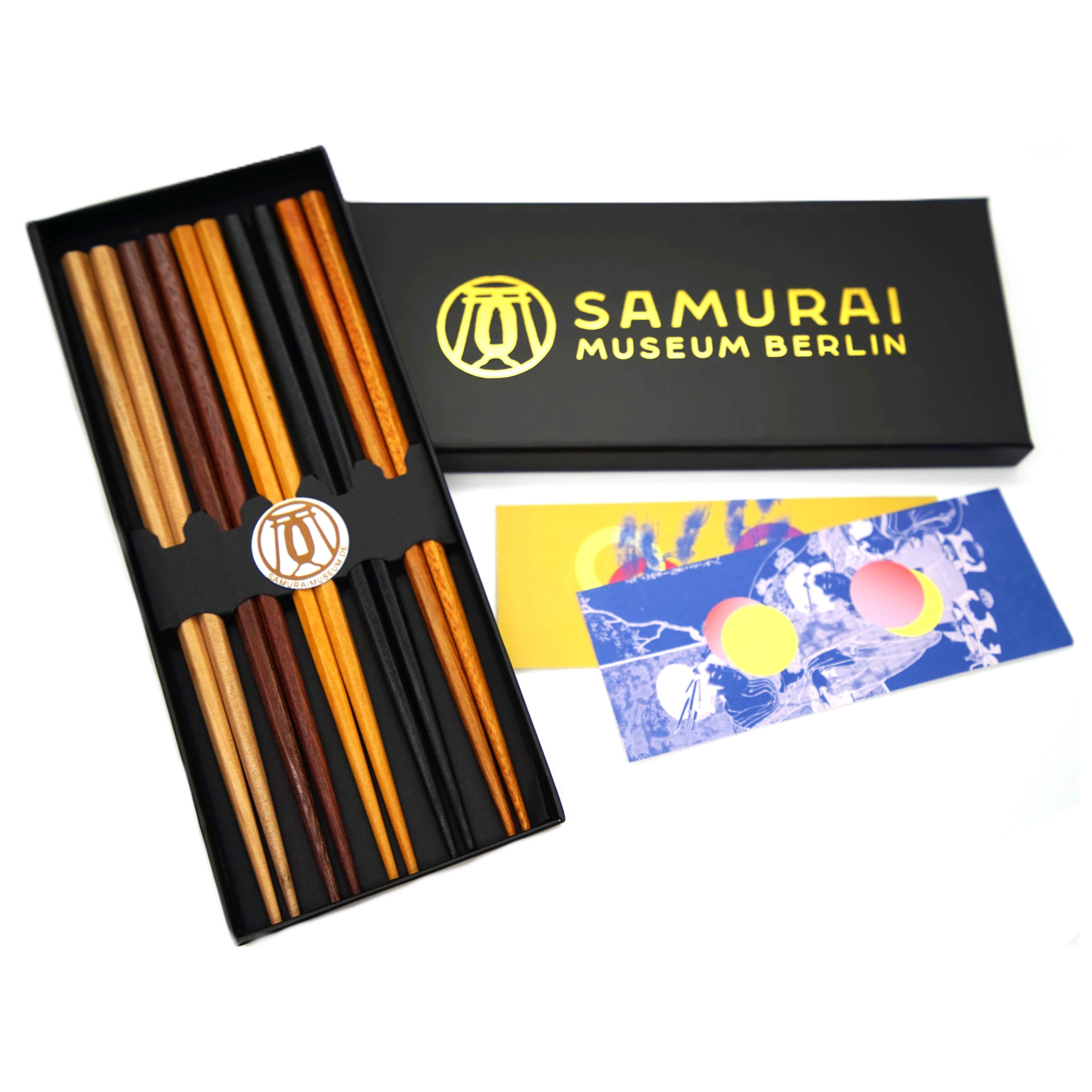 Stäbchen-Geschenkbox mit 2 Tickets