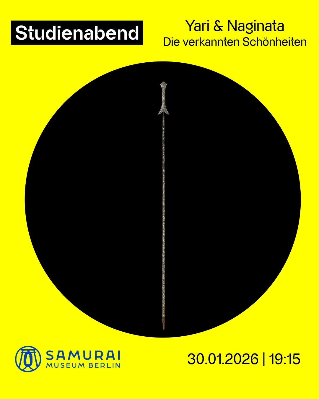 Studienabend: Yari & Naginata - Die verkannten Schönheiten