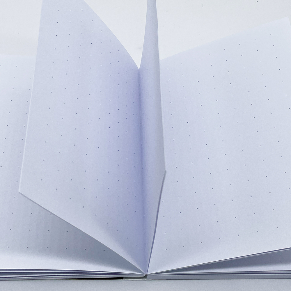 Notizbuch A6 mit japanischer Bindung und Genji-Motiv