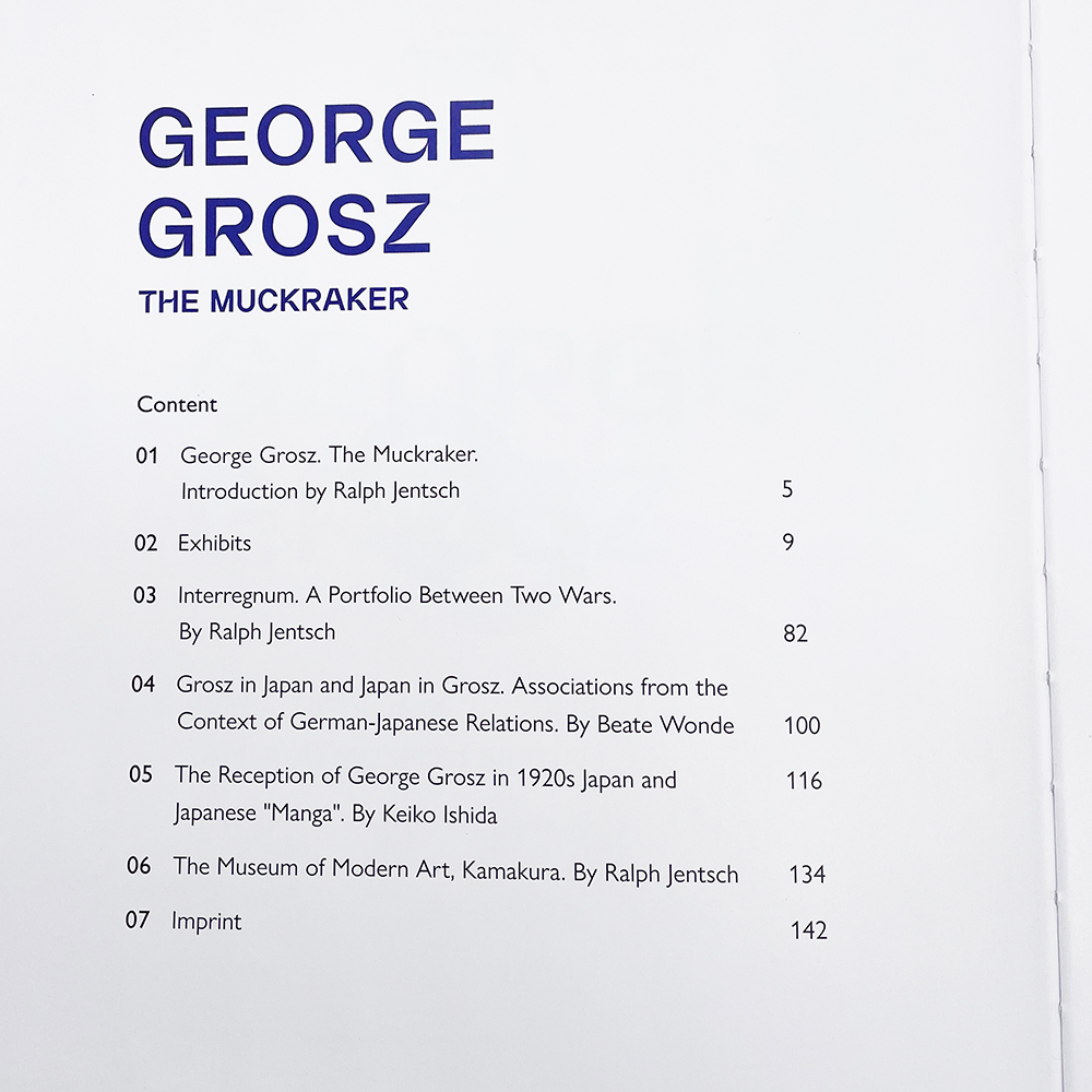 George Grosz – The Muckraker: Ausstellungskatalog (Englisch)