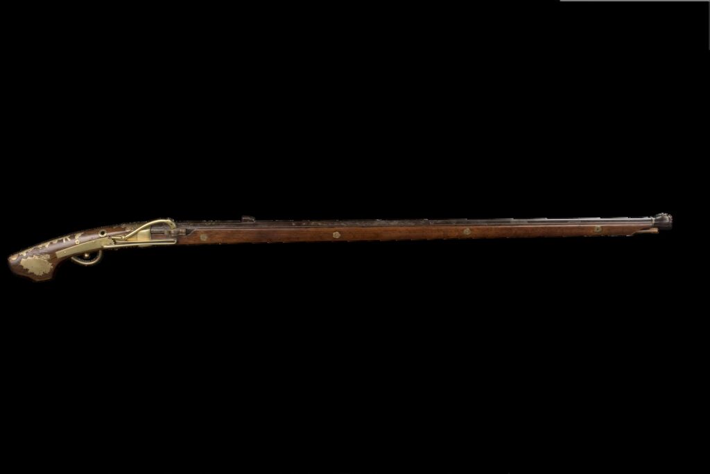 Samurai gun of the type teppō, a firearm from the Sengoku period used by ashigaru.