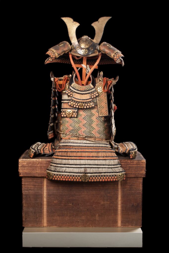 Oyoroi, Samurai armour, big armour, helmet, kabuto, heian period, muromachi period