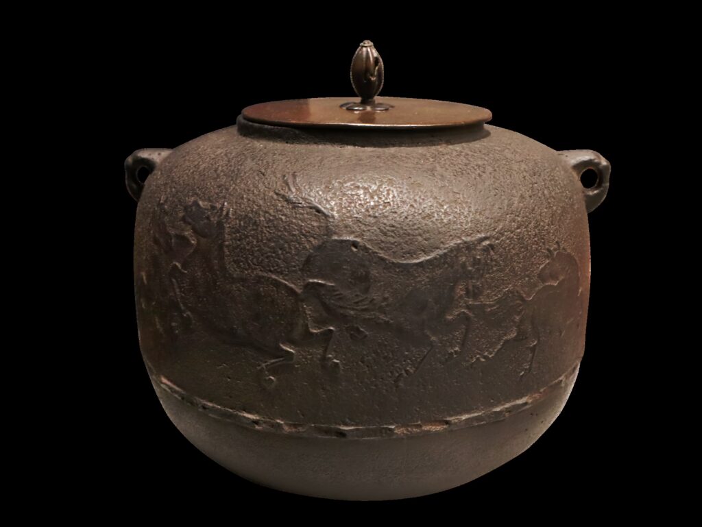 Japanese tea culture, teakettle, matcha, muromachi period