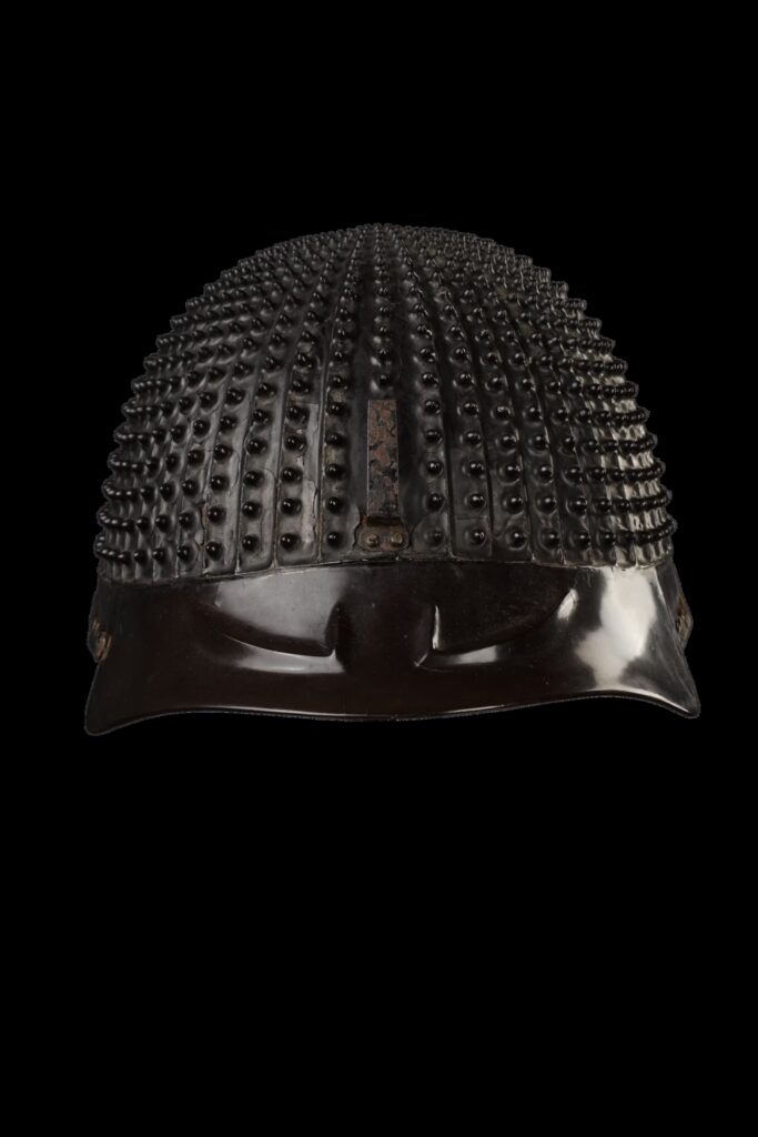 Kamakura period, Hoshi Kabuto, star helmet, samurai helmet, samurai, technology, rivets, riveted helmet