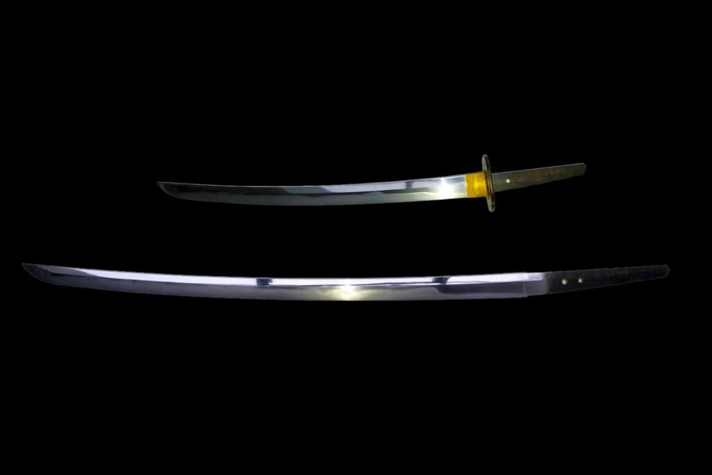 Daishō von Tanba no Kami Yoshimichi (1. Generation, Ōsaka), frühe Edo-Zeit (1645–1660). Sammlung des Samurai Museum Berlin. © Samurai Museum Berlin