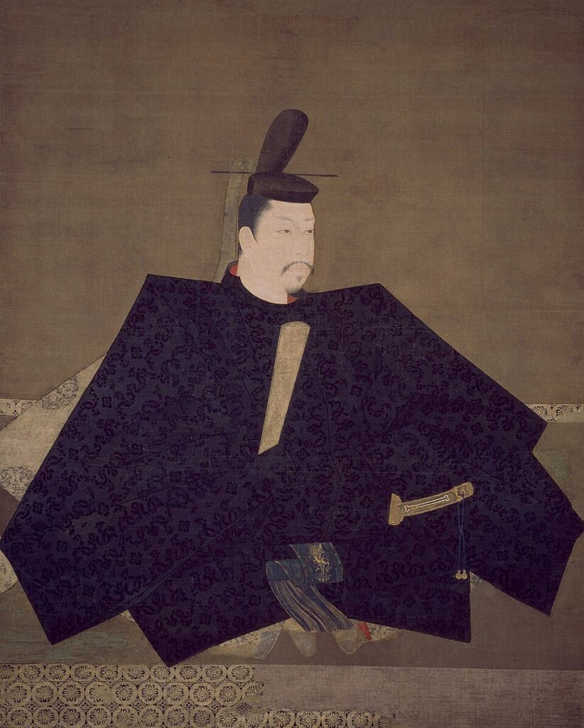 Historical portrait of Minamoto no Yoritomo, founder of the Kamakura shogunate