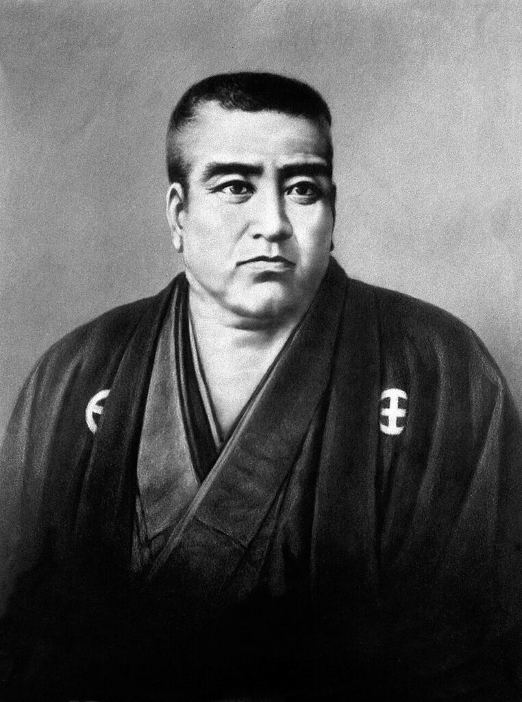 Portrait of Saigō Takamori (1828–1877), late Edo period.